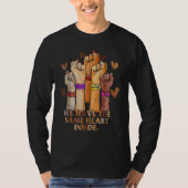 Same Heart Black History Month BLM Melanin Pride W T-Shirt (Vorderseite)