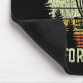 Same Hole Forever Funny Disc Golf Bachelor Party Mousepad (Ecke)