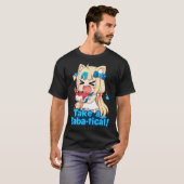 Sameko Saba Vtuber "Take a Saba-tical!" Mario Teil T-Shirt (Vorne ganz)