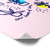 Samen des Friedens, der Liebe und der Freude - ins Poster (Ecke)