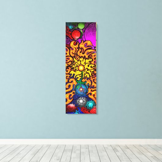 Samen des Lebens - Leinwand (Insitu (Holzboden))