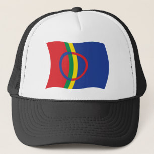 Samen-Flaggen-Mütze Truckerkappe