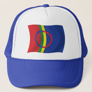 Samen-Flaggen-Mütze Truckerkappe