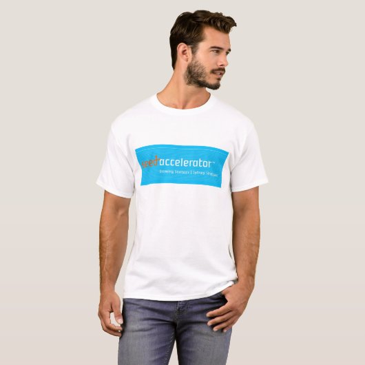 Samen-Gaspedal-Logo T-Shirt (Vorne ganz)