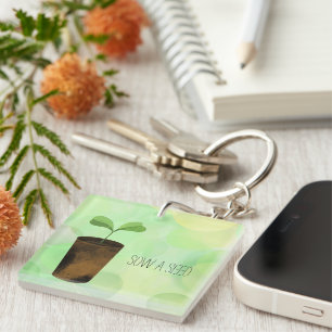 Samen säen schlüsselanhänger