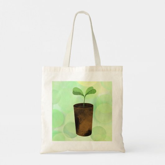 Samen säen tragetasche (Rückseite)