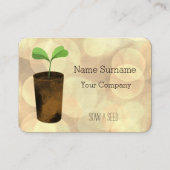 Samen säen visitenkarte (Vorderseite)