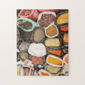 Samen und Gewürze Saccharose Märkte Ecuador Puzzle (Vertikal)