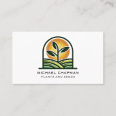 Samen und Sonne Visitenkarte (Vorderseite)
