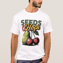 Samen von Hope Pear Cherry Retro Christliches T-Sh T-Shirt