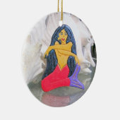 Samendekoration Keramik Ornament (Rechts)