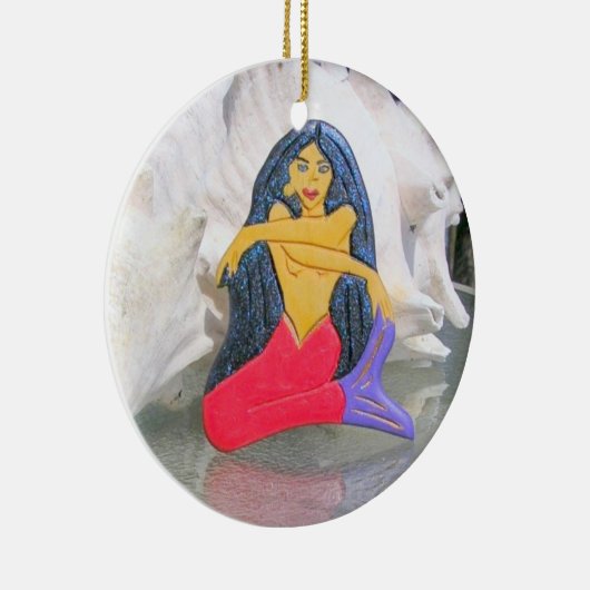 Samendekoration Keramik Ornament (Rechts)