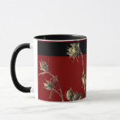 Samenkapseln auf einer Combo-Tasse (0,33 l) Tasse (Links)