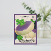 Samenpackungen in den 1950er Jahren, Aufdruck Postkarte (Stehend Vorderseite)