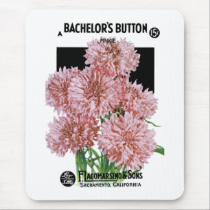 Samenpackungsetikett Knopfblume Mousepad