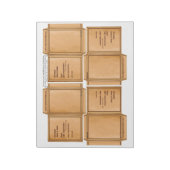 Samenpaket Einfaches DIY Notizbuch Notizblock (Rotiert)