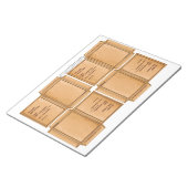 Samenpaket Einfaches DIY Notizbuch Notizblock (angewinkelt)