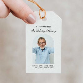 Samentütchen-Gedenkstätte In Liebe Erinnernd Foto Geschenkanhänger