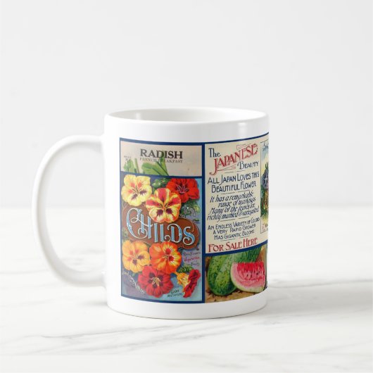 Samentütchen-Tasse Kaffeetasse (Links)