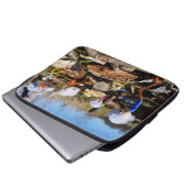 Samenwerking van Fubby poppetjes. Laptopschutzhülle (Vorne Knopf)