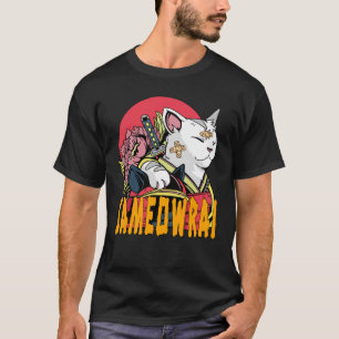 Sameowrai - Katze Samurai T-Shirt