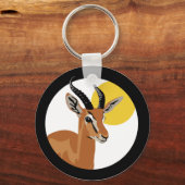 Samer die Gazelle Schlüsselanhänger (Vorderseite)