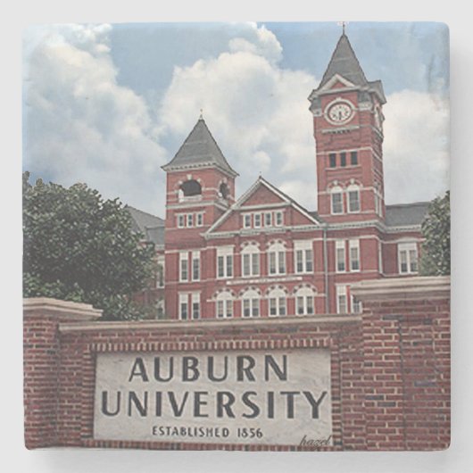 Samford Hall, Auburn, Alabama, Auburn Steinuntersetzer (Vorderseite)