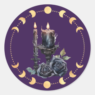 Samhain 2 runder aufkleber