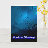 'Samhain 4' Karte (Gelbe Blume)