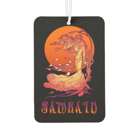 Samhain Autolufterfrischer (Rückseite)