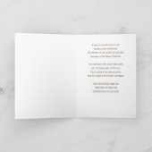 Samhain Blessing Mystic Wizard and Owl Karte (Innenseite)