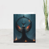 Samhain Blessings Karte (Vorderseite)