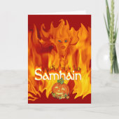 Samhain Card Karte (Vorderseite)