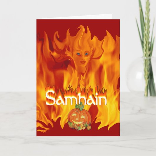 Samhain Card Karte (Vorderseite)