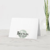 Samhain Celtic Cats Knüpfarbeit Cards Karte (Rückseite)