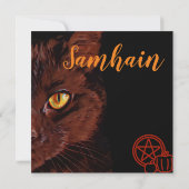 Samhain-Einladung Einladung (Rückseite)