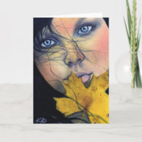 Samhain Fee Beauty Card