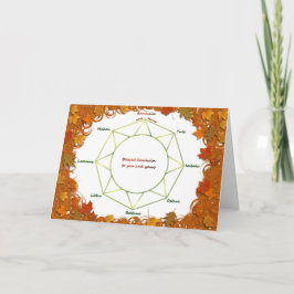 Samhain Greeting  Card Karte