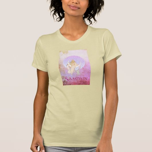 Samhain Greetings Lunar Goddess T Shirt (Vorderseite)