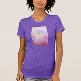 Samhain Greetings Lunar Goddess T Shirt