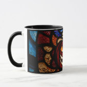 Samhain Gruseliger Jack-O-Lantern-Buntglas-Effekt Tasse (Links)
