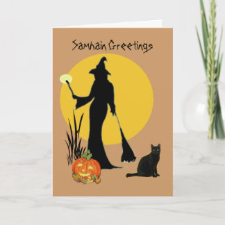 Samhain Gruß-Karte Karte