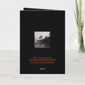 Samhain Gruß-Karte Karte (Rückseite)