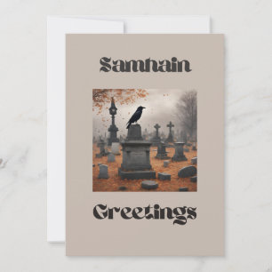 Samhain-Grüße Feiertagskarte
