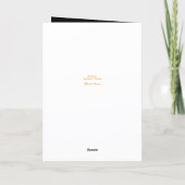 Samhain - Halloween Karte (Rückseite)