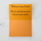 Samhain Karte basiert auf Vintager Karte (Innenseite)