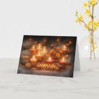Samhain Kerzen Ringelblumen Kräuter Orangenscheibe