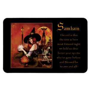 Samhain Magical Hexch Magnet