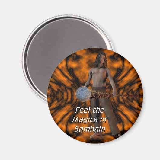 Samhain Magick Magnet (Vorderseite/Rückseite)
