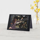 Samhain Mystique! Karte (Gelbe Blume)